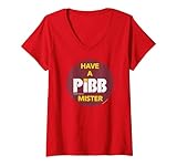 Womens Coca Cola Have A PiBB Mister V-Neck T-Shirt