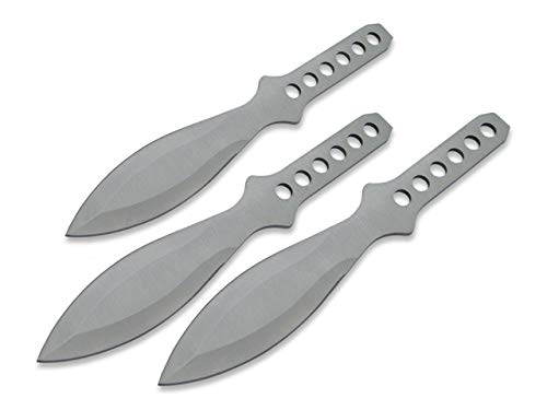 Wurfmesser KOSxBO 6er Darts Set silber mit Etui