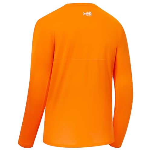 Image of BASSDASH Fishing T Shirts for Men UV Sun Protection UPF 50+ Long Sleeve Tee T-Shirt