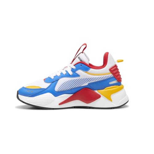 PUMA Kids Boys Rs-X Lace Up Sneakers Shoes Casual - Blue, White - Size 4 M3