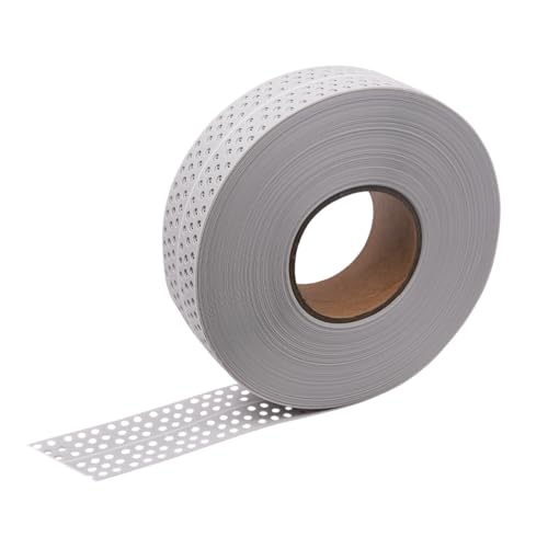 Image of 1.96 Inch Wide Self-Stick Drywall Tape, 132 Inch PVC Joint Compound Tape for Crack Repair - No Primer Needed, Instant Adhesion on Wood /Metal /Concrete (Professional Grade)