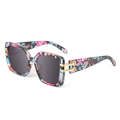 Lunettes de soleil vintage surdimensionnees retro grandes lunettes UV400