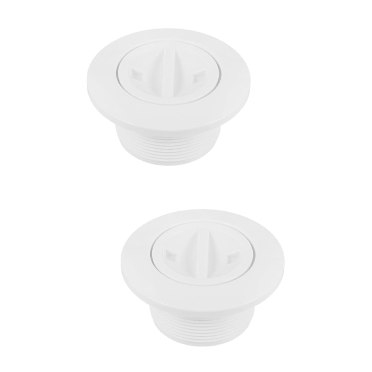 SUPVOX 2pcs Pool Vacuum Head Drain Cover Pool Main Drain Safety Shield Suction Access Plate