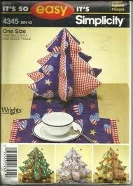 Simplicit 4345 Accessoires de table pour vos repas de famille et brunchs