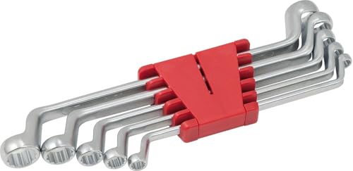 KS TOOLS CLASSIC Juego de llaves de estrella dobles, acodadas, 5 pzs. 8-19mm 517.0295 Couleur