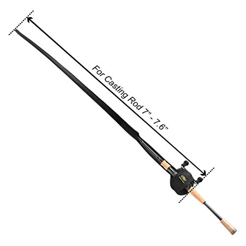 Image of SF Fishing Rod Sock Fishing Rod Sleeve Rod Cover Braided Mesh Rod Protector Pole Gloves Fishing Tools for Spinning Fishing Rod,Casting Rod,Musky Rod, Ice Rod, Fly Rod, Spey Rod