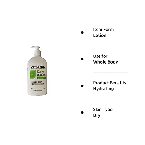 Body Care / Beauty Care Amlactin 12 % Moisturizing Lotion - 500 G / 20 Oz Bodycare / Beautycare #TOP4