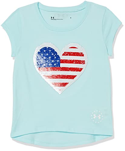 T-shirt Under Armour Breeze pour fille taille 6 ans avec motif graphique