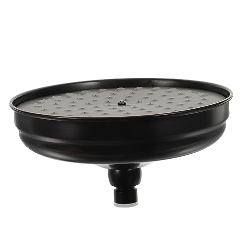 POPETPOP Cabezal De Ducha Vintage De Lluvia Alcachofa De Ducha De Cobre Para Baño Instalación Fácil y Estilo Retro Para Decoración De Baños