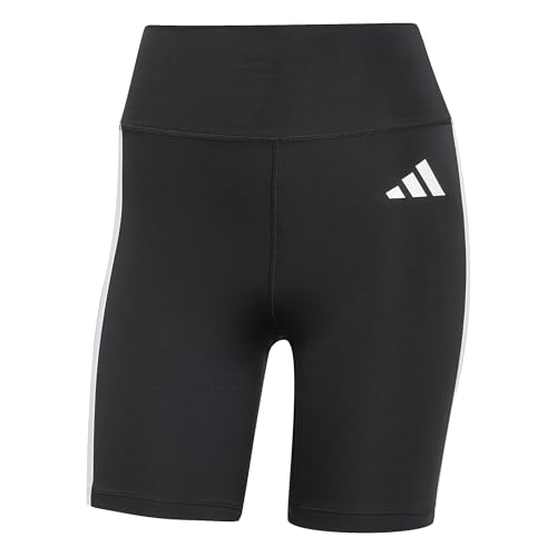 adidas Optime Essentials - Mallas Cortas de 3 Rayas para Mujer