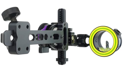 Spot Hogg Fast Eddie XL | Double Pin Bow Sight | Right/Left Handed | Pin Size .01/.019/.029 | Made in The USA (Left Handed .019 Pin Diameter)