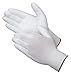 Coated Gloves, Polyurethane, M, White , PK12