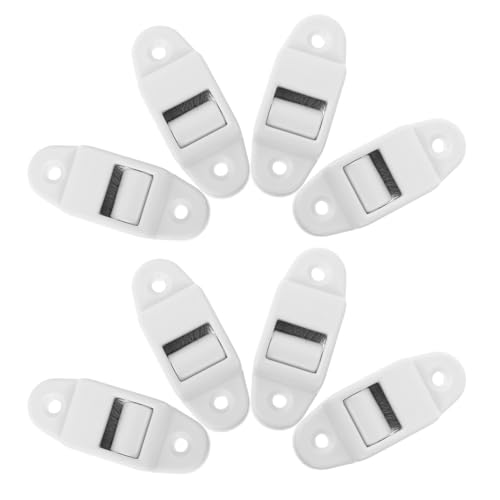 OSALADI 8Pcs Belt Guide Roller Shutter for 14Mm Webbing with Internal Brush, Strap Cleaner Replacement Accessories for Roller Shutter Belt Display and Webbing Dust Removal