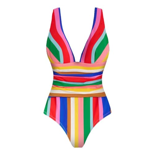 Image of AARAM Stylish Premium Women's One Piece Swimsuit with Cover Ups Wrap Skirt Sarong Floral Print Monokini Tummy Control Swimwear, Printed Costume Women Beach Wear