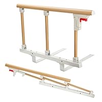 Aolawco Bed Rails for Elderly Adults, 67*40cm Foldable Bed Rail, Aid for Getting Out of Bed for Most Beds, Fall Prevention Safety Hand Guard Grab for Disabled Seniors & Surgery Patients & Bed Hospital