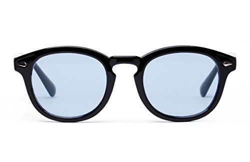 Image of Bestum Retro Inspired Sunglasses With Rivets Tinted Lens UV400