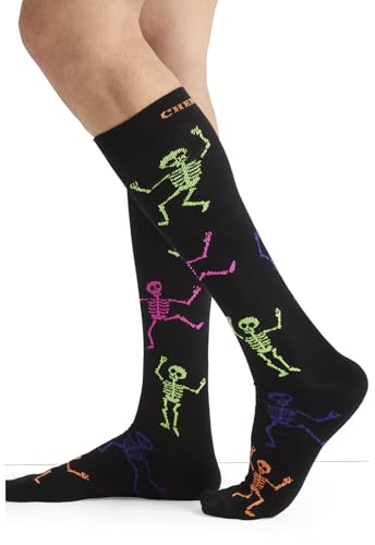 Image of Cherokee Compression Socks 10-15 mmHg Knee High 1 Pair Pack