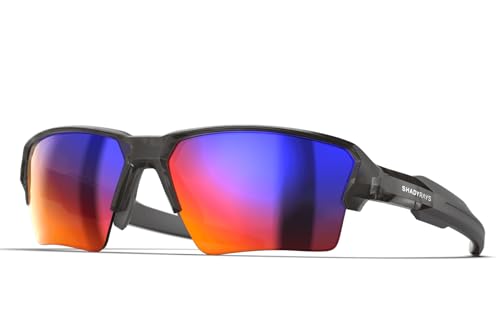 Shady Rays Talon - Mirage Smoke/Blue Red Mirage Mirror Lens Standard Fit