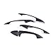 Tumukiw 4PCS Car Door Handle Cover Trims Compatible with Mercedes-Benz C GLC Class W205 X253 2015-2021 Car Exterior Door Handle Cover Protector ABS Exterior Accessories (Matte Black)