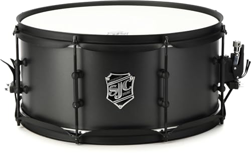 SJC Custom Drums Pathfinder Snare Drum - 6.5 inches x 14 inches, Galaxy Gray