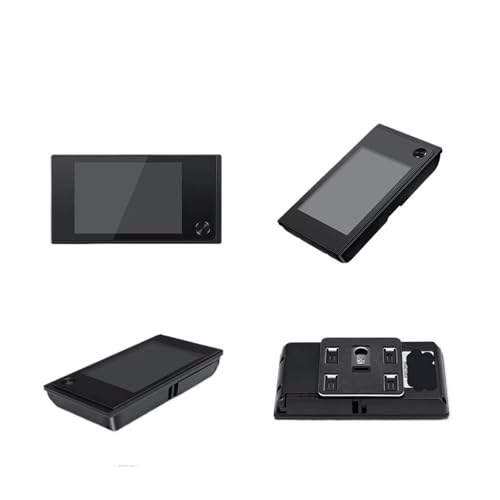 Sonnette écran LCD 3.5 pouces argent avec caméra grand angle extérieure - 4