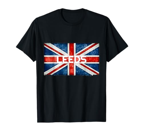 Leeds, England UK Flag T-Shirt