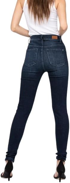 Judy Blue Womens Jeans - High Rise Super Dark Skinny
