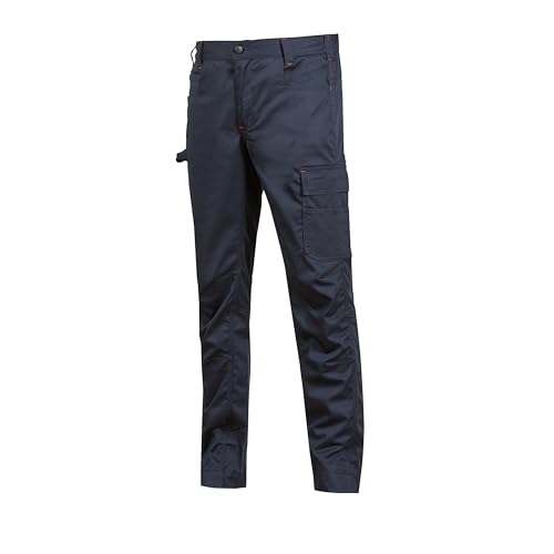 Pantalon de travail industriel Upower Westlake Blue robuste à poches multiples