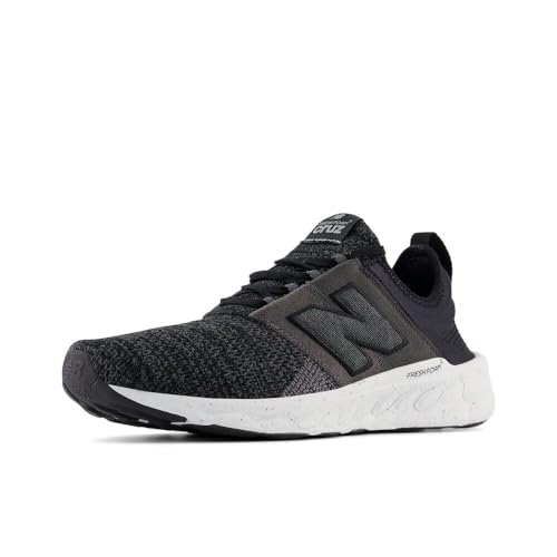 Image of New Balance Men's Fresh Foam X Cruz Artisan V3 Running Shoe, Black /Phantom /Magnet, 8 M