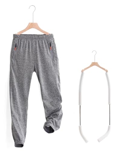 ENHEN Maniquí Perchero Ligero para Pantalones, Accesorio de Pared para Fotografía de Boutique, Percha para Maniquíes con Acabado Natural para Organizar Armarios.(Male)