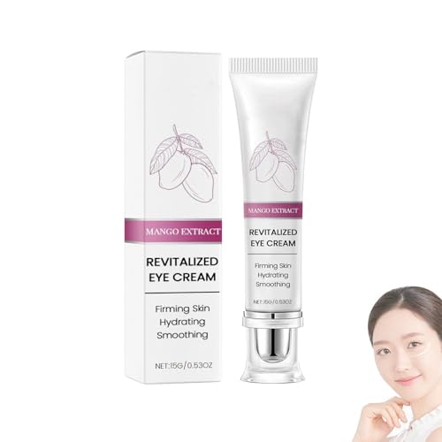Crema de ojos revitalizada, suero de estiramiento de ojos para ojeras, tratamiento de antienvejecimiento que reduce las arrugas, la hinchazón (1pcs)