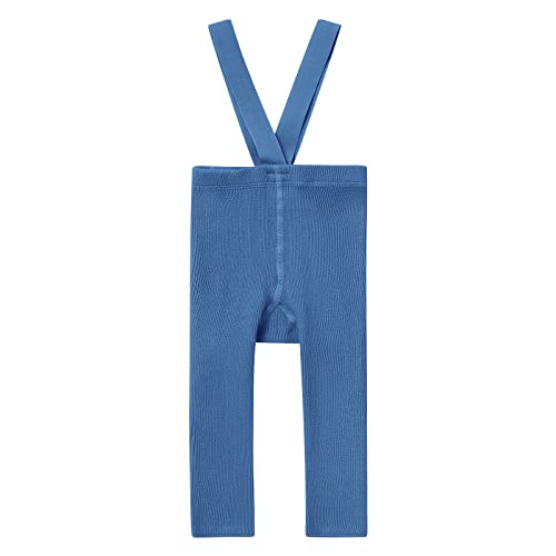 Amazon.com: Infant Baby Ribbed Leggings with Suspender Pants
