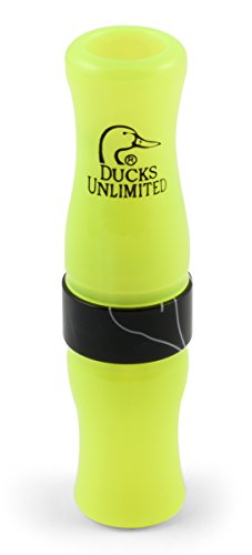 Buck Gardner Ducks Unlimited Acrylic Double Reed Mallard Call, Green Pearl