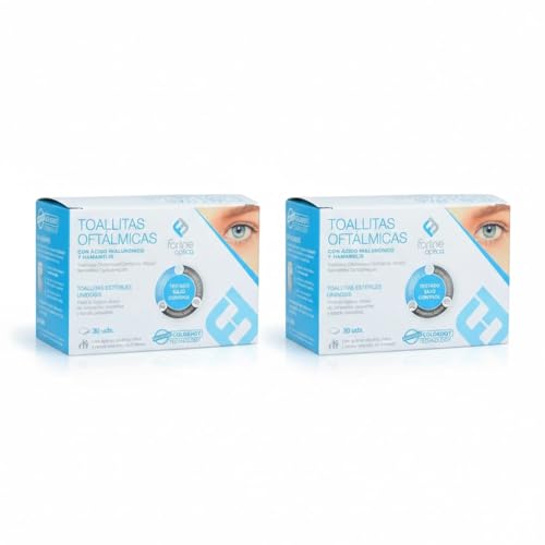 TOALLITAS OFTÁLMICAS – PACK DE 2 (60 UNIDADES)