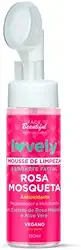 Sabonete Facial Mousse Espuma de Limpeza Rosa Mosqueta Face Beautiful Vegano 150ml