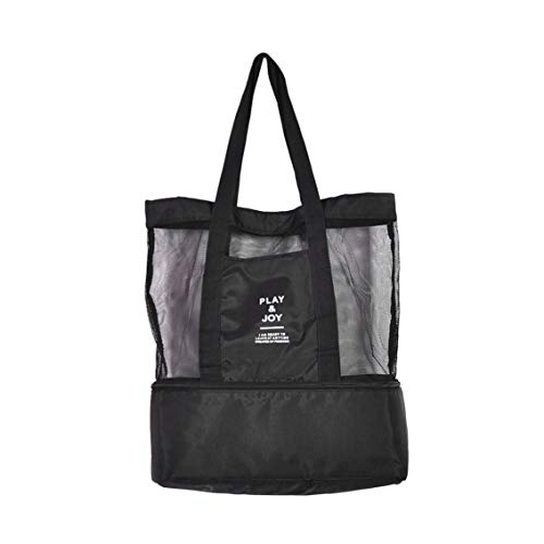 Panamami High Quality Canvas Women Single Shoulder Bag Large Capacity Outdoor Travel Picnic Convenient Bag With Zipper/Black