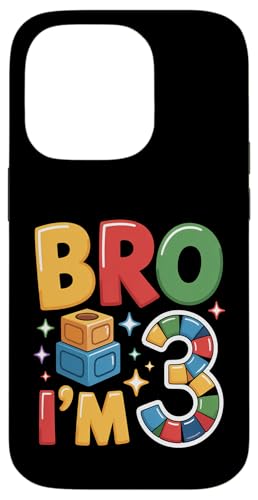 Birthday Boy Bro I'm 3 ςݖ ubN ubN X}zP[X iPhone 14 Pro p