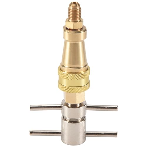 Srutueo Tools High Pressure Washer 1/4 inch FNPT Refrigerator Quick Coupling Brass Washer Quick Connect Plug