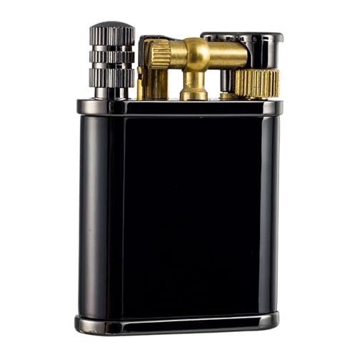 Accendino a olio, accendino a cherosene vintage 2 in 1 e accendino a fiammifero permanente, accendino da trincea alla moda, accendino a fiammifero impermeabile riutilizzabile, regalo for campeggio all