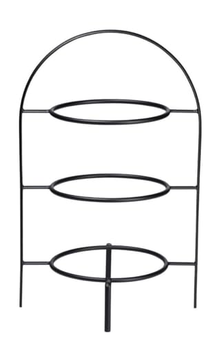 ASA 99301950 Etagere, Edelstahl, 36cm, Schwarz