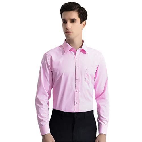 Chemise classique homme stretch de qualité supérieure couleur unie C taille XXL