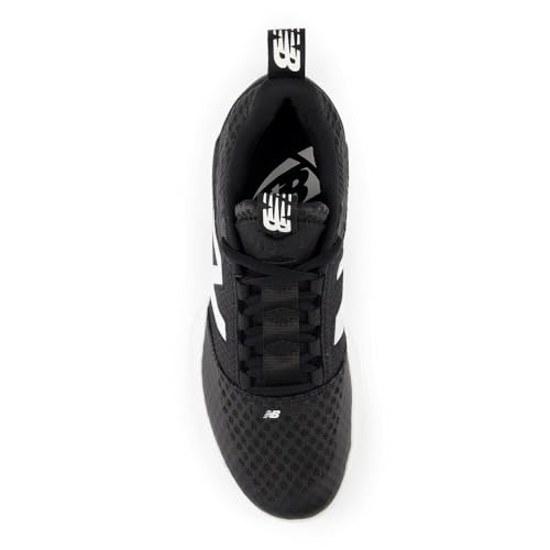 New Balance Women's FuelCell VB-01 Volleyball Shoe, Black/White, 5 Wide