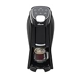 Flavia Aroma Brewer - Coffee Machine, Makes Coffee, Lattes, Tea, and other Hot or Iced Beverages with Single-Serve Freshpacks, Multiple Brew Sizes, Black, Works ONLY with Flavia Freshpacks