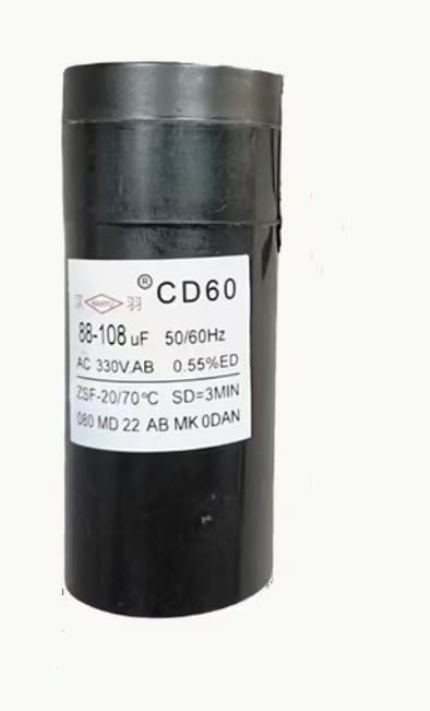 88-108uF Compressor Starting Capacitor for Refrigerator Freezer (1PC)