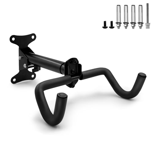 HYSHLC Fahrrad Wandhalterung Klappbar, Metall Fahrradhalterung Wand Winkel und Wandabstand einstellâ€¦ – Miniatur