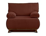 [fauteuil design] cristal - fauteuil - convertible avec coffre - en velours côtelé combine confort moelleux et style moderne pour sublimer votre salon.