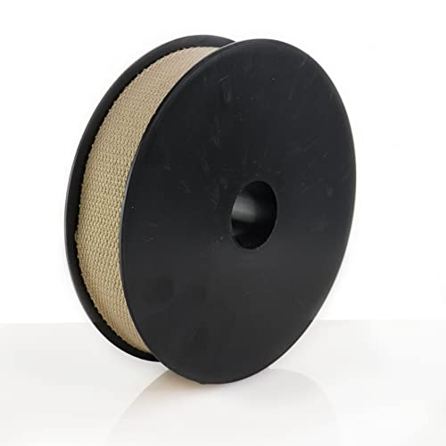 Trimz Cotton Webbing - Beige - 25mm x 5m - Image 2