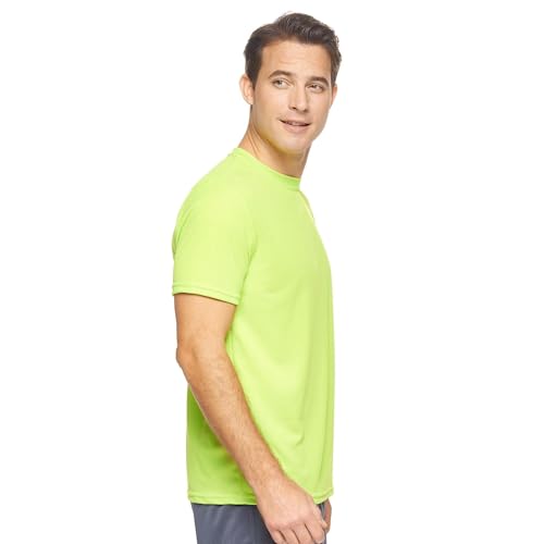 Expert Brand USA-Made Men's Oxymesh Crewneck Short Sleeve Active T-Shirt for Sports Hiking Running Gym2