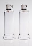 The Phenom Womans Pump Accessory Pair of 2 Nipple Acrylic Cylinder 1 1/2 ( 1.50 )