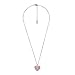 Produktbild Michael Kors Kors Love Pave Heart Necklace Rose Gold Tone One Size